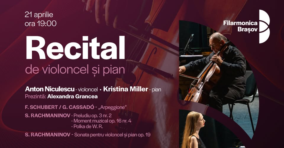 Recital cameral cu Anton Niculescu și Kristina Miller