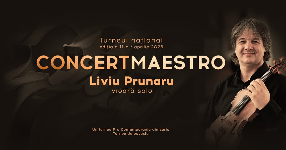 Turneul național Concertmaestro cu Liviu Prunaru