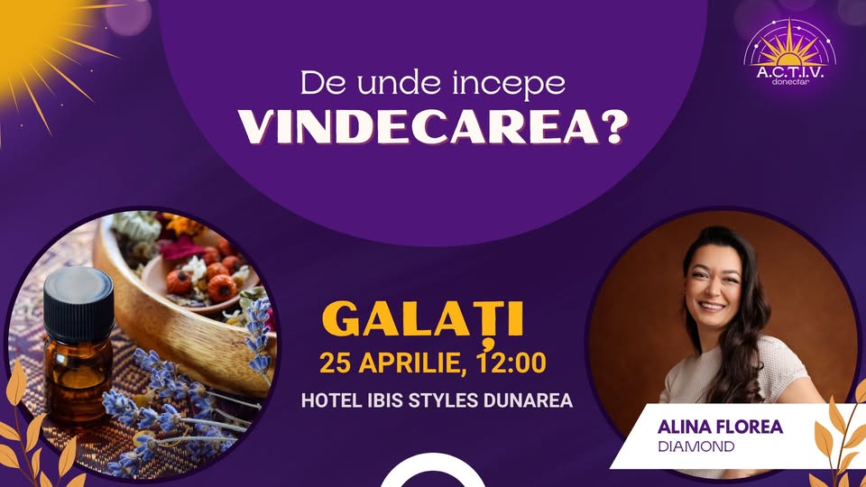 De unde incepe vindecarea? – GALATI