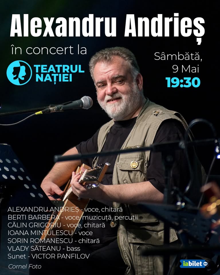 Concert Alexandru Andrieș & Friends — Teatrul Nației