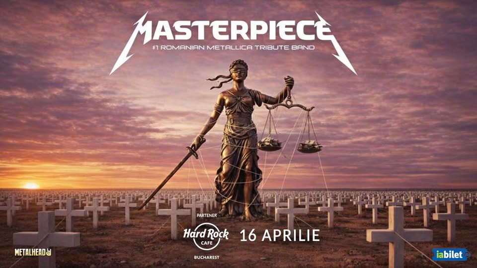 Concert Tribut Metallica cu Masterpiece la Hard Rock Cafe
