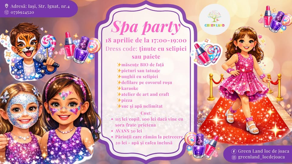 Spa Party la Green Land
