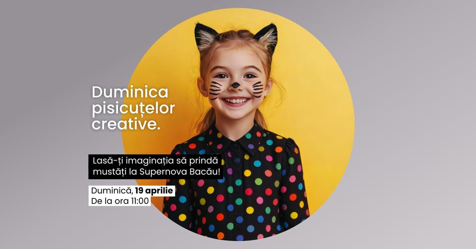 Duminica pisicuțelor creative