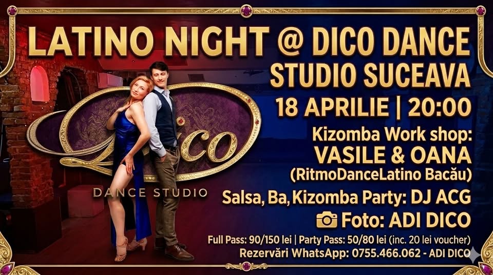 Latino Night cu Vasile si Oana