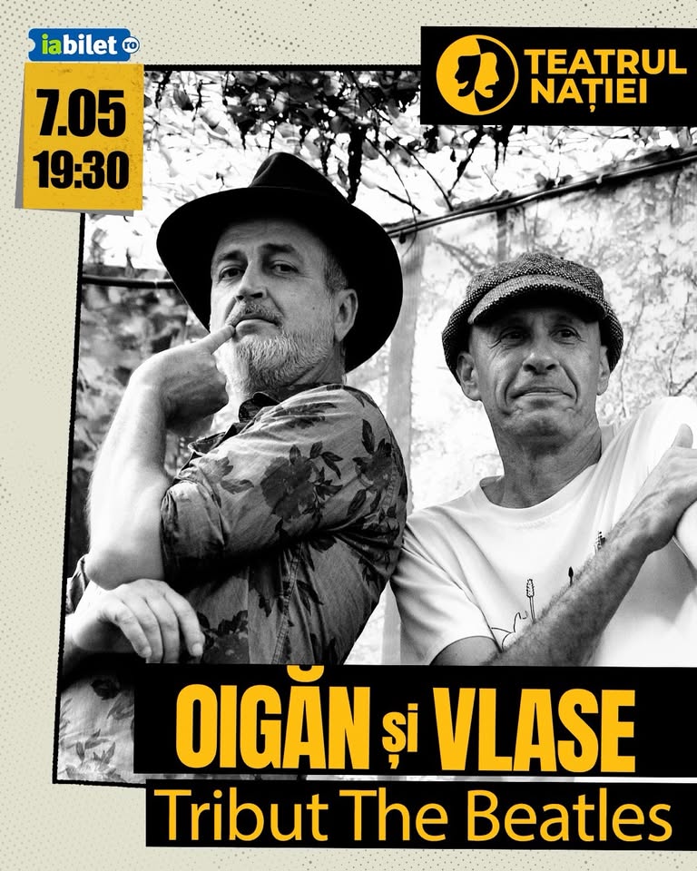 Concert: Oigăn și Vlase cântă Beatles — Teatrul Nației