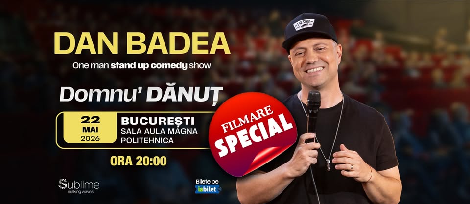 Dan Badea: Filmare Special “Domnu’ Danut”