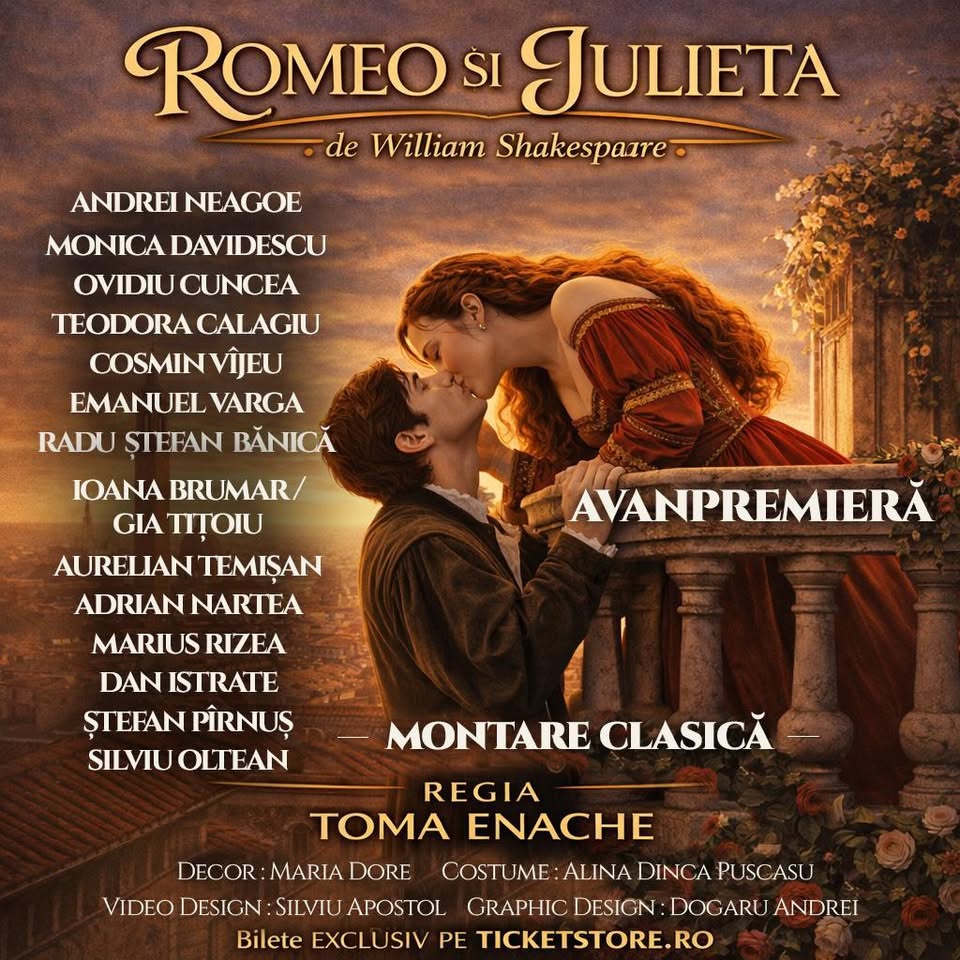 ROMEO SI JULIETA – AVANPREMIERA – Bucuresti
