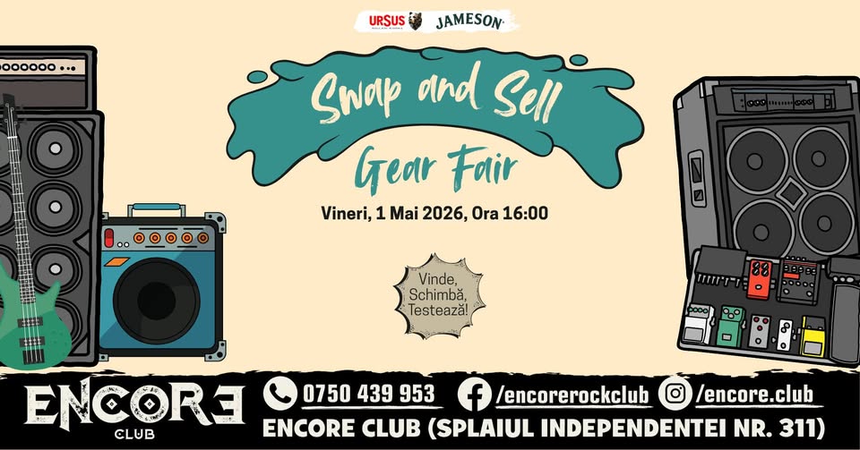 Swap And Sell Gear Fair | Encore Club | 01.05.2026 | Ora 16:00