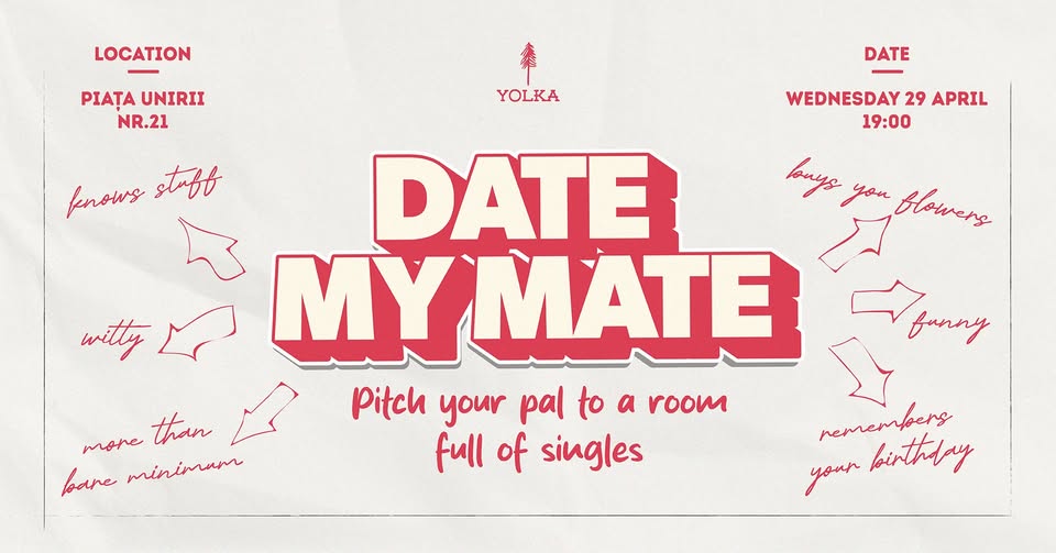 Date My Mate @ Yolka