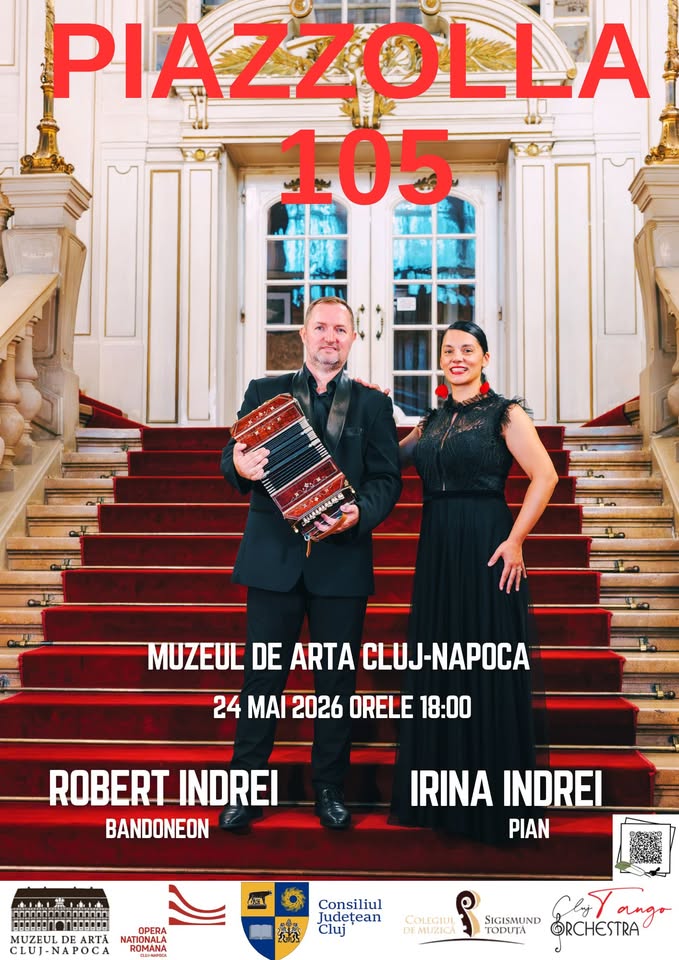 PIAZZOLLA TANGO NIGHT( Concert tango argentinian-pian si bandoneon)