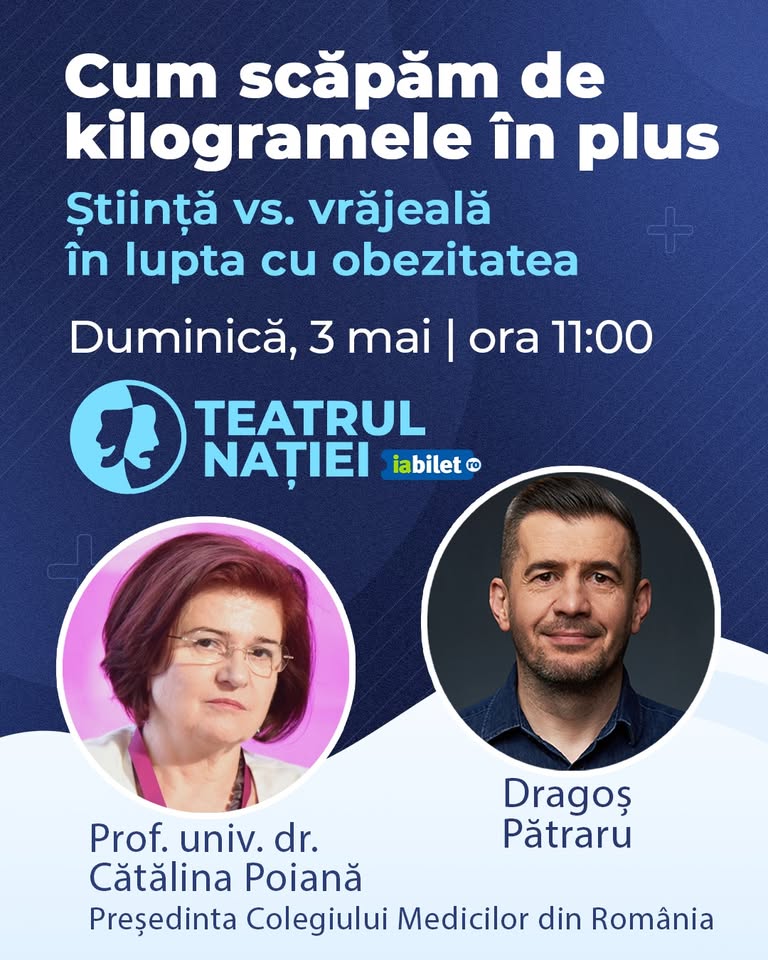 Workshop cu Prof. univ. dr. Cătălina Poiană și Dragoș Pătraru — Teatrul Nației