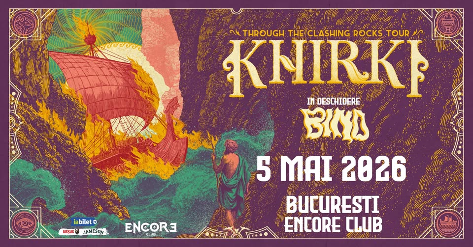 Khirki (GR) x Bind (RO) live in Encore Club | 5.05.2026 | 19:30