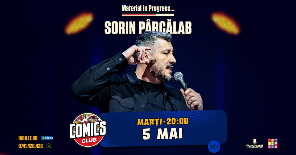 Sorin Pârcălab – Work In Progress la Comics