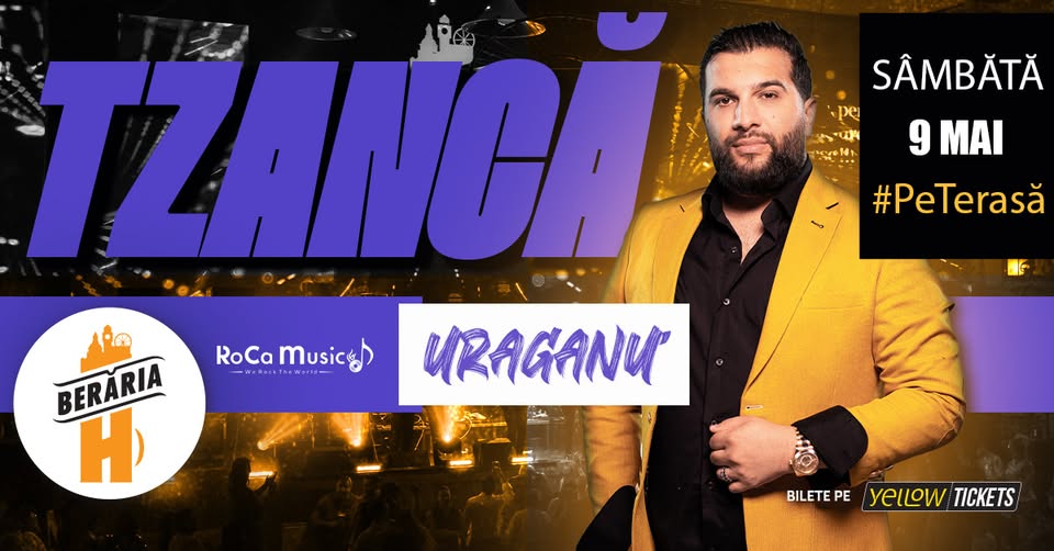 Tzancă Uraganu’ LIVE la Berăria H // prima dată #PeTerasă