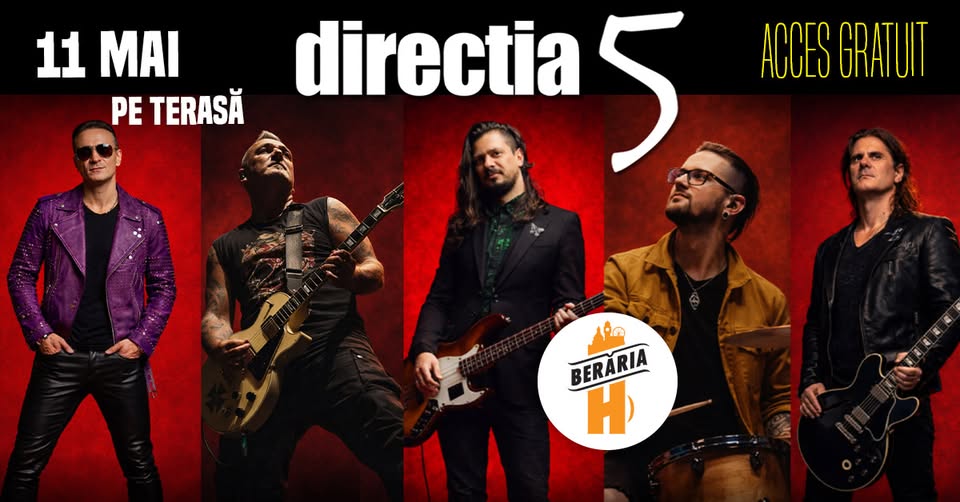 Direcția 5 ✗ 11 mai @ Monday, Mon Cher! // Pe Terasă