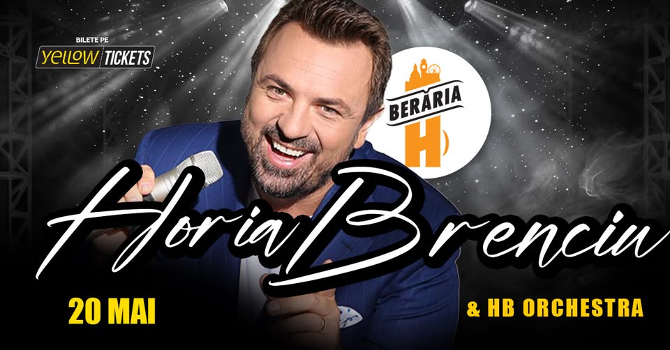 Horia Brenciu & HB Orchestra în concert la Berăria H pe 20 mai