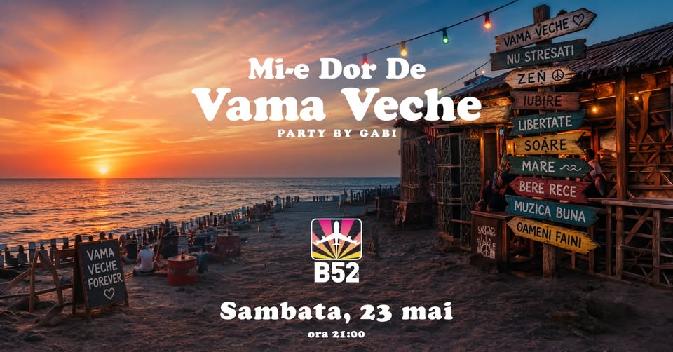 Mi-e Dor De Vama Veche Party by Gabi @ B52 The Club