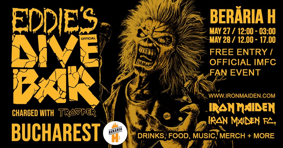 Eddie’s Dive Bar – Iron Maiden Fan Club Event I 27 & 28 may