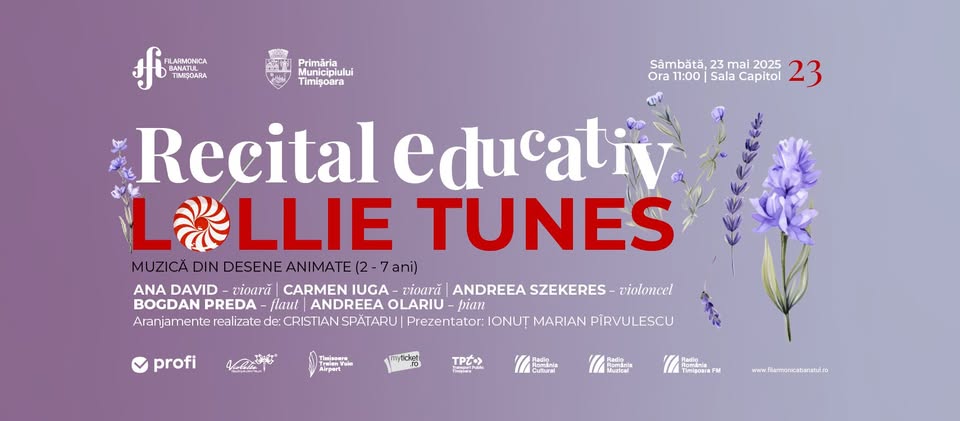 LOLLIE TUNES | Muzică din desene animate | Recital educativ (2–7 ani)