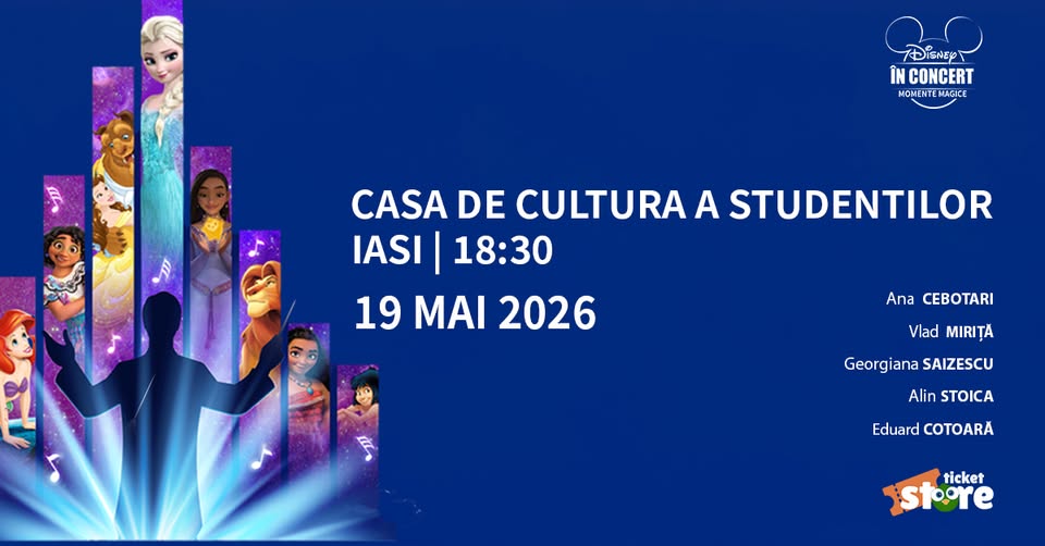 Disney în Concert: Momente Magice – Iasi