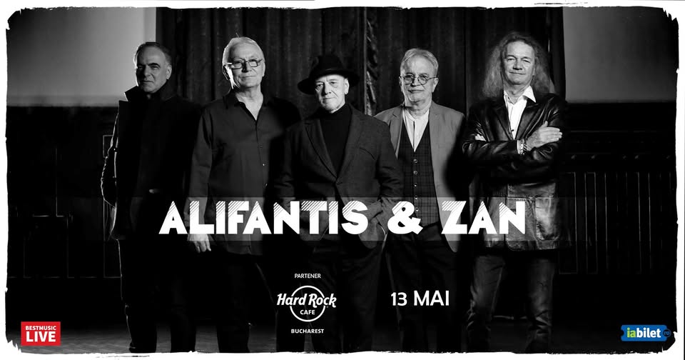 Concert Alifantis & Zan la Hard Rock Cafe