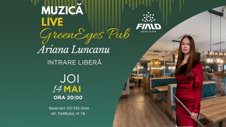 Seară de Muzică Live la GreenEyes Pub!