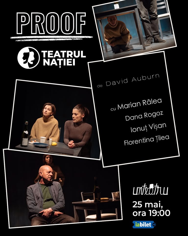 Teatru: Proof de David Auburn — Teatrul Nației