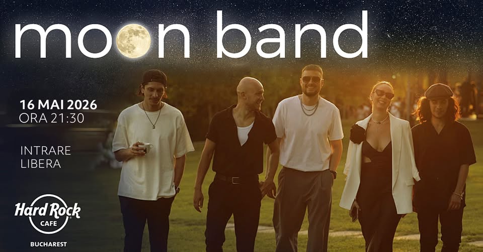 Concert MOON BAND I Intrare liberă I 16 mai