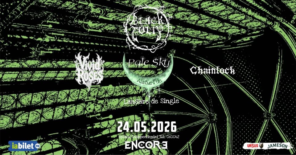 Black Tulip x Vivid Roses x Chainlock live in Encore Club | 24.05.2026 | 19:30