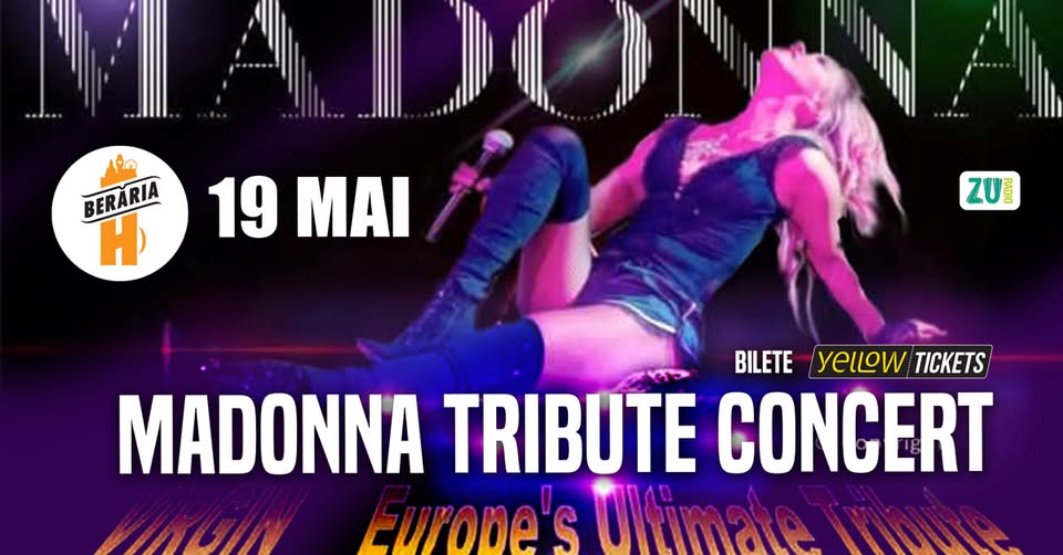 Tribute Madonna by Virgin (Italia) | 19 mai @ Berăria H