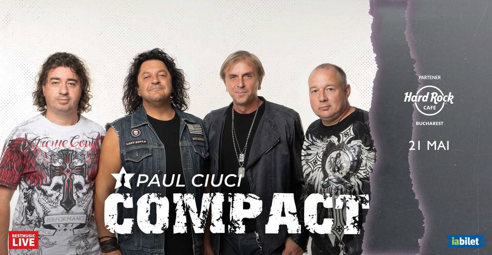 Concert Compact Paul Ciuci la Hard Rock Cafe