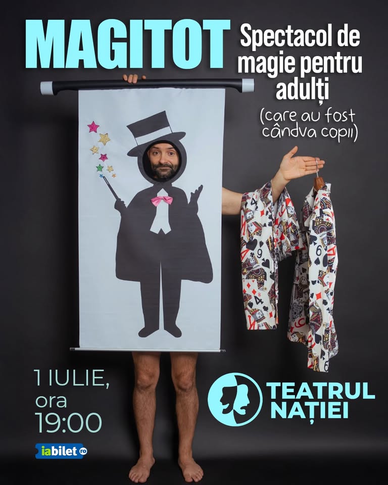 Magitot – spectacol de magie pentru adulți (care au fost cândva copii)