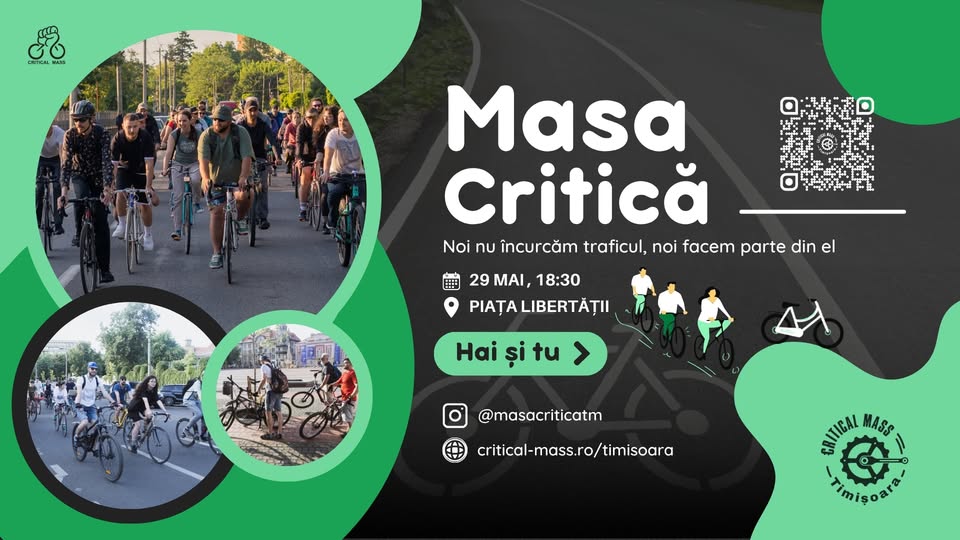 Masa Critică Timișoara – Editia Mai 2026