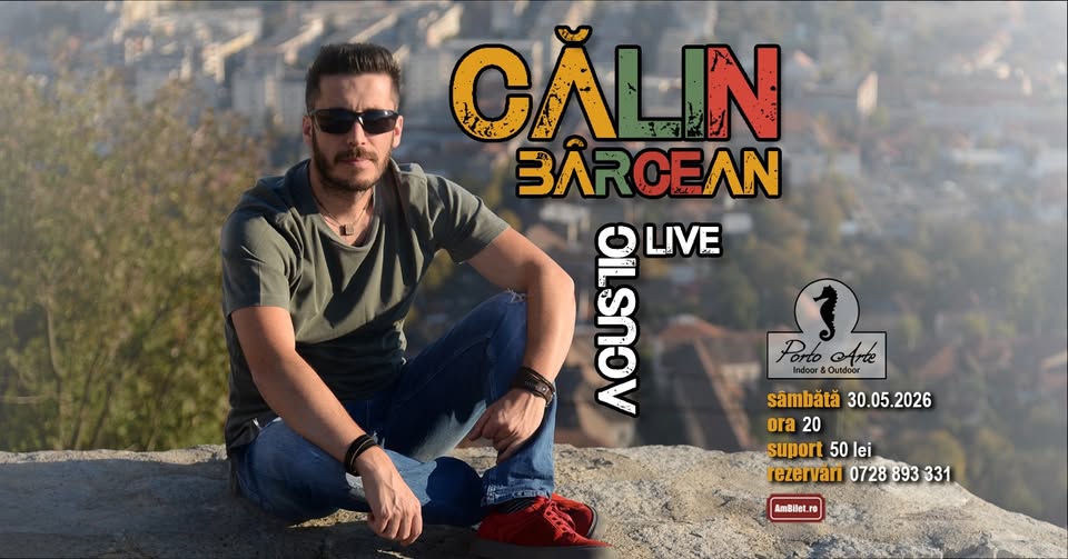 Concert acustic Calin Barcean