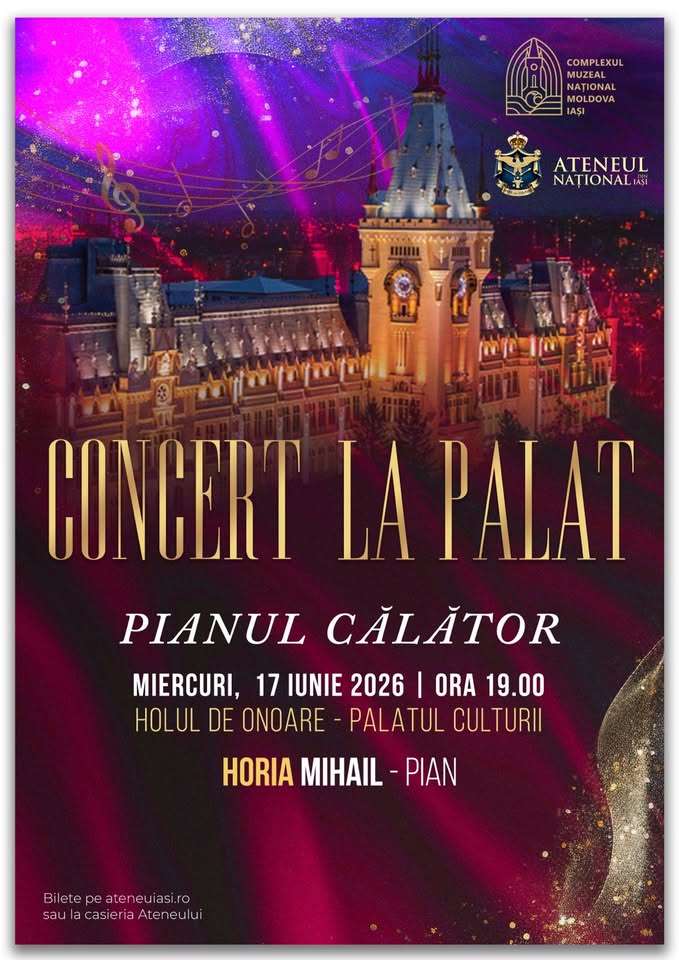 Concert la Palat I PIANUL CĂLĂTOR I Horia Mihail