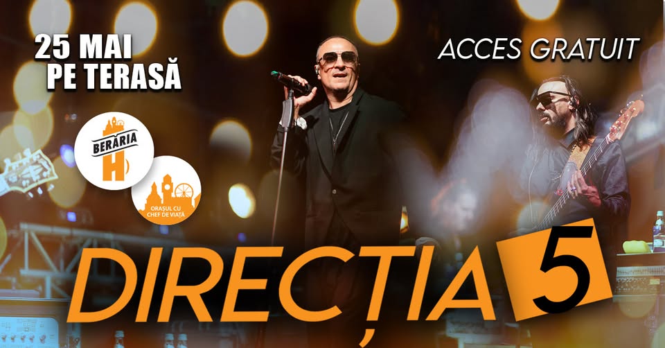 Direcția 5 ✗ 25 mai @ Monday, Mon Cher! // Pe Terasă