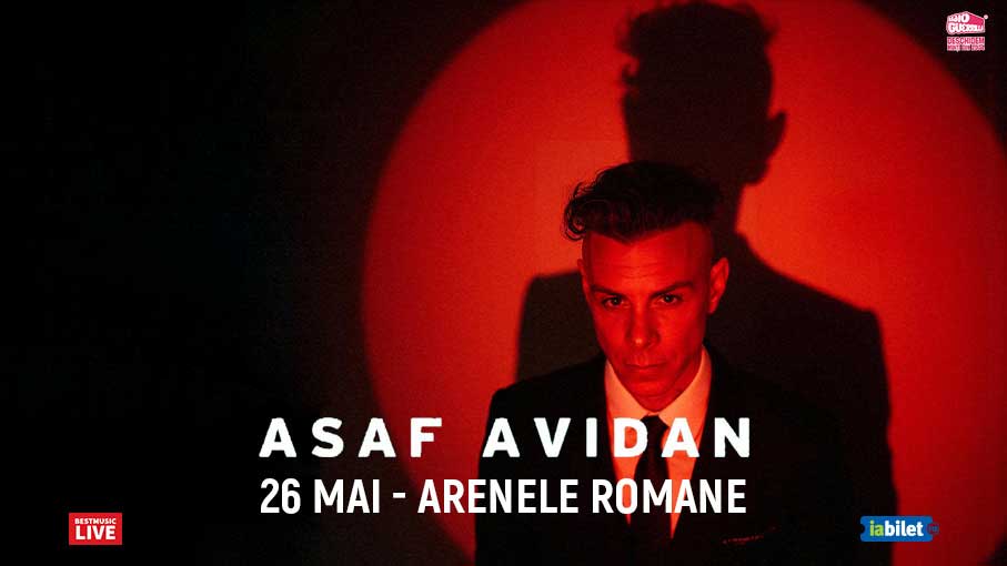 Concert Asaf Avidan pe 26 mai la Arenele Romane