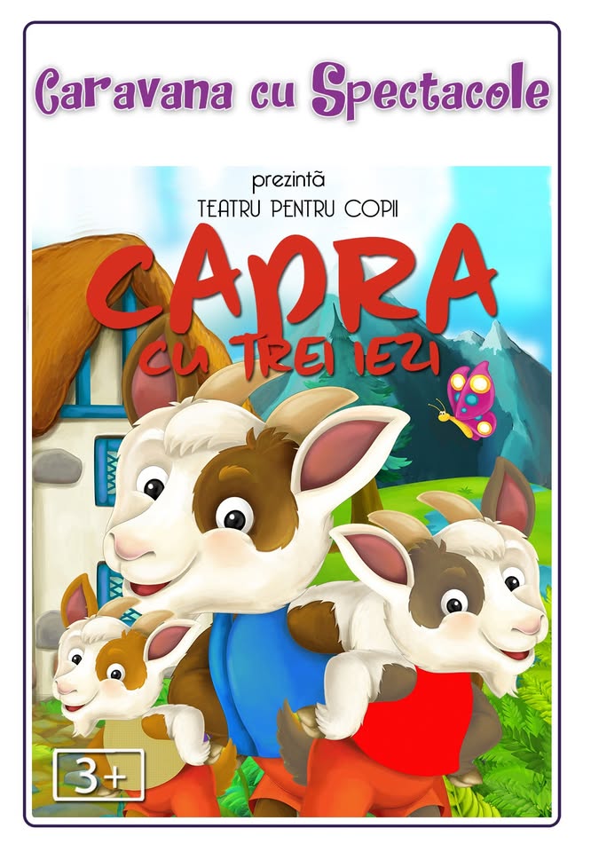 Capra cu trei iezi – teatru interactiv pentru copii @ Restaurant Hanu’ lui Manuc