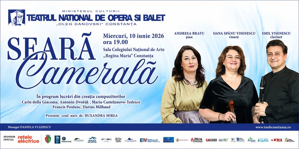 SEARĂ CAMERALĂ – Teatrul Național de Operă și Balet „Oleg Danovski” Constanta