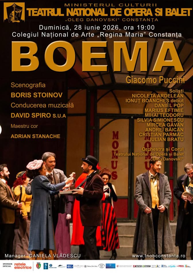 BOEMA – Teatrul Național de Operă și Balet „Oleg Danovski” Constanta