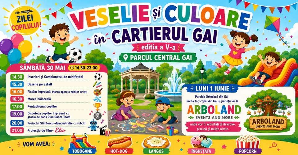 Veselie și Culoare- Ziua copiilor