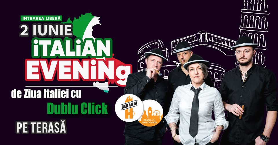 Sărbătorim Ziua Italiei | Italian Evening cu Dublu Click (Italia) #ByTheLake