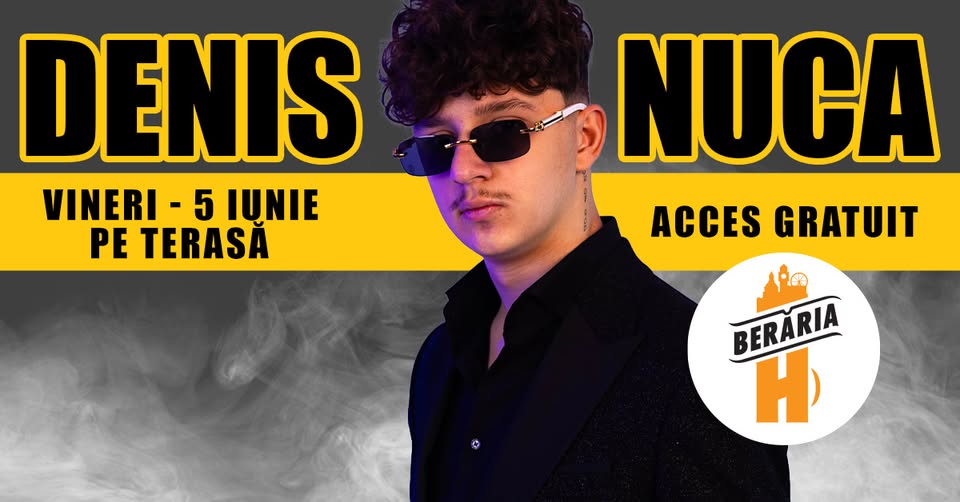 Denis Nuca & Orkestra | Pentru prima dată la Berăria H #PeTerasă