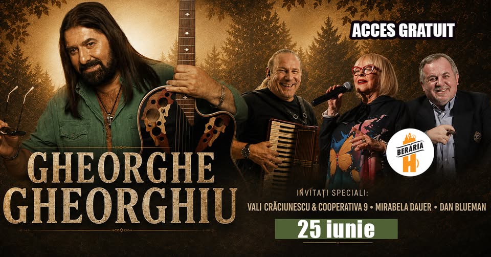Gheorghe Gheorghiu & Friends LIVE @ Berăria H | Mirabela Dauer, Vali Crăciunescu & more