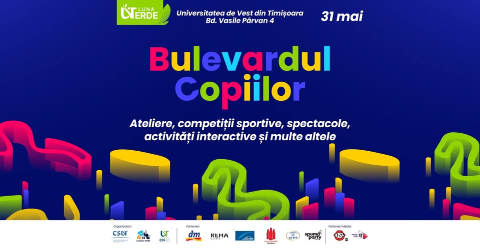 Bulevardul Copiilor @UVT 2026