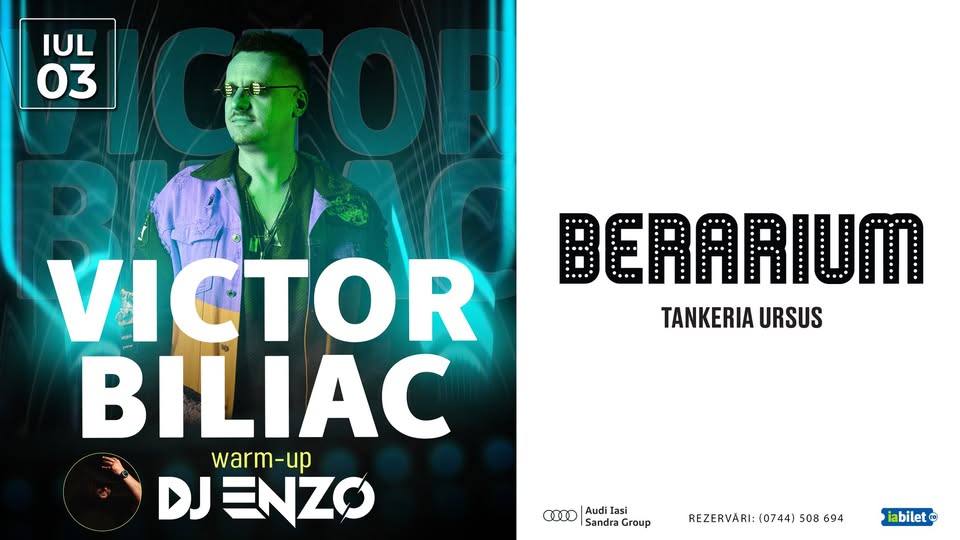 Club Session cu Victor Biliac & Dj Enzo warm up! @BerariumTankeriaUrsus