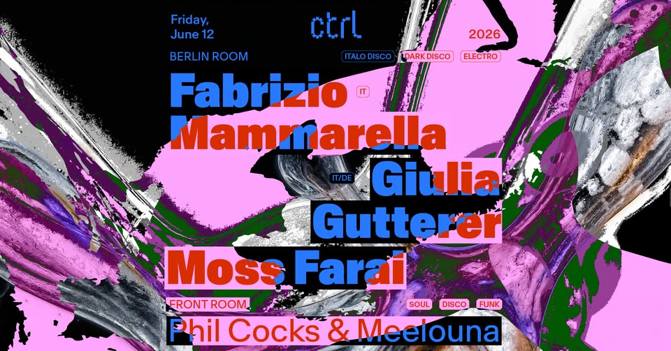 Fabrizio Mammarella [IT], Giulia Gutterer [IT/DE], Moss Farai, Phil Cocks & Meelouna
