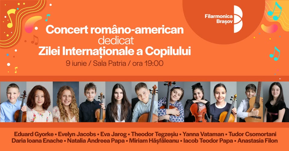 Concert româno-american dedicat Zilei internaționale a copilului