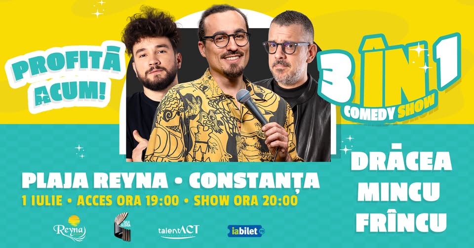 Drăcea + Mincu + Mălăele – 3 în 1 @ Plaja Reyna (opening act – Adelina Toma)