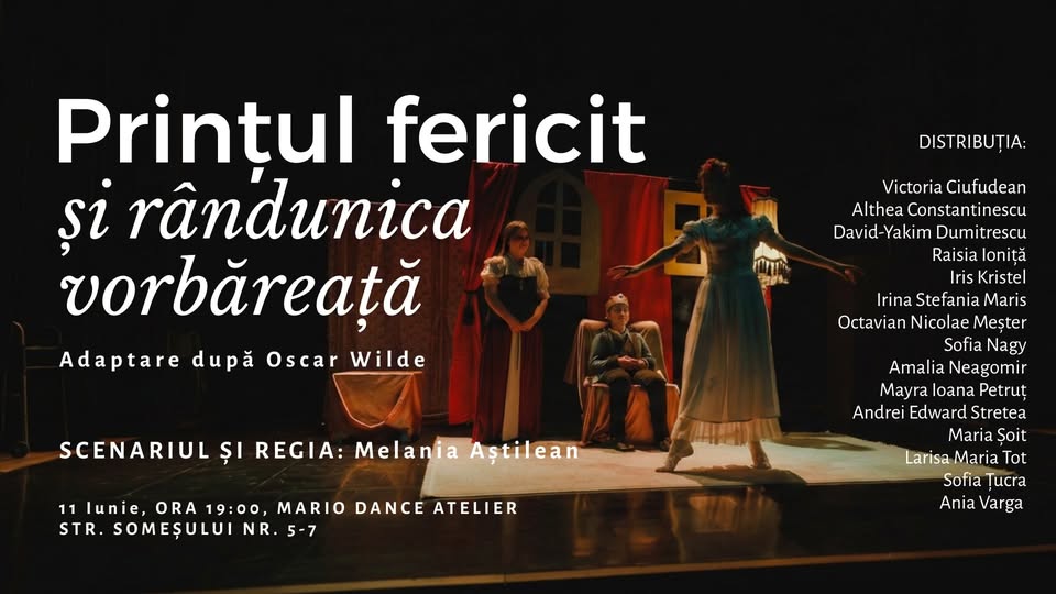 PRINȚUL FERICIT ȘI RÂNDUNICĂ VORBĂREAȚĂ